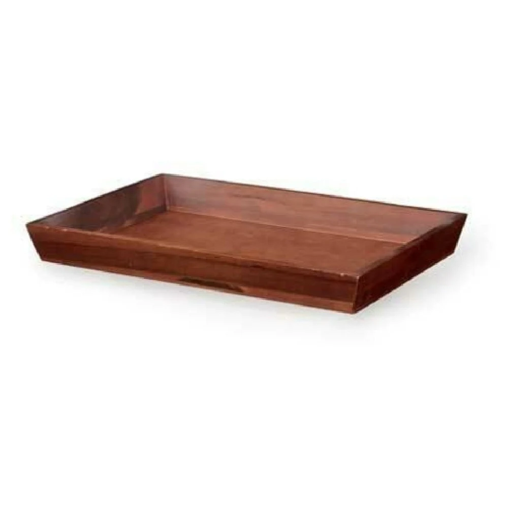 GET Enterprises WB-1812WD-W 18-1/4 Inch x 12 Inch Walnut Tray with Urban Renewal