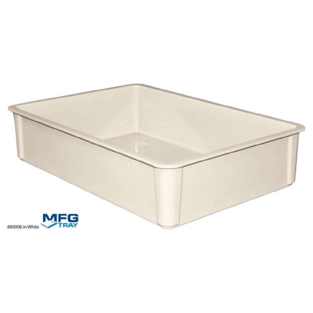 MFG Tray 880008 5700 Dough Box Light Weight. Stacking Container Platform Design