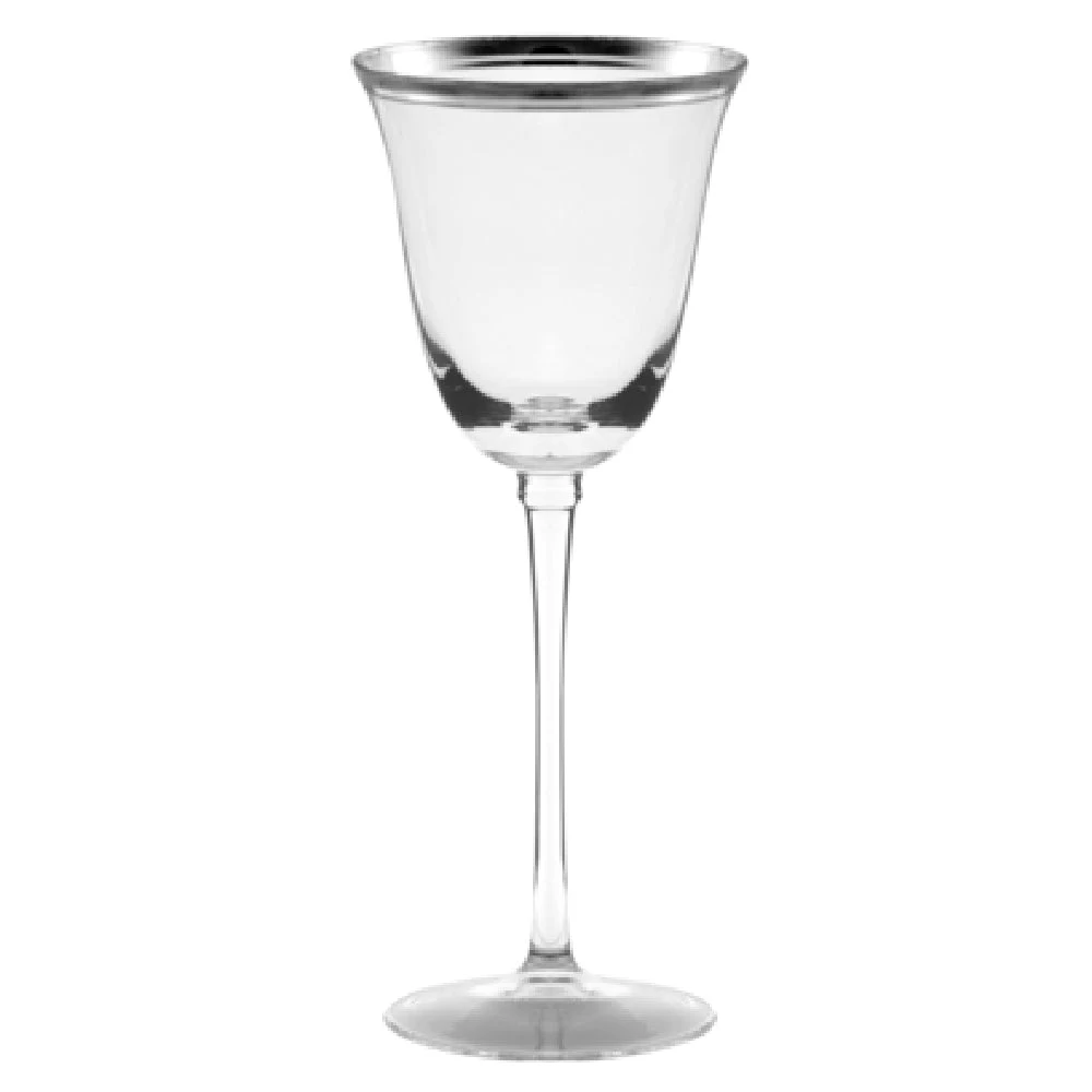 Ten Strawberry Street WINSR-WW-SLV Optic White Wine 6 Oz. Dishwasher Safe