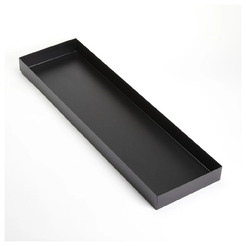 American Metalcraft MTB296 29-3/4 Inch Long Market Tray Rectangular Black Metal