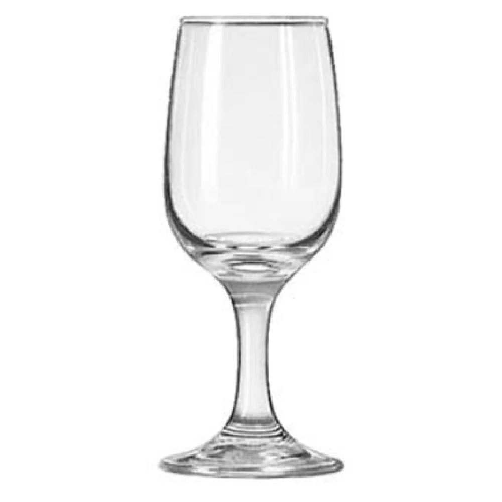Libbey 3766 6-1/2 Oz Glass Wine with Safedge rim and foot guarantee