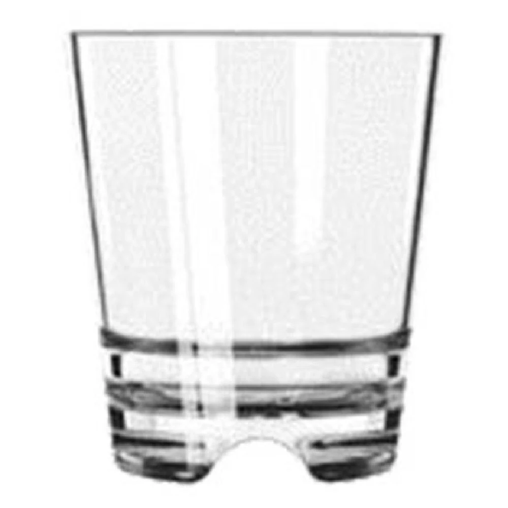 Libbey 92404 12 Oz Double Old Fashioned Impact and Shatter Resistant Glassware