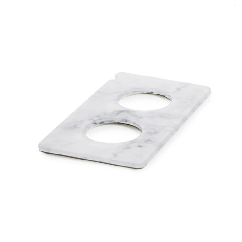 Revol 660484 12 Inch White Rectangular Display Tray Resin for Bottles
