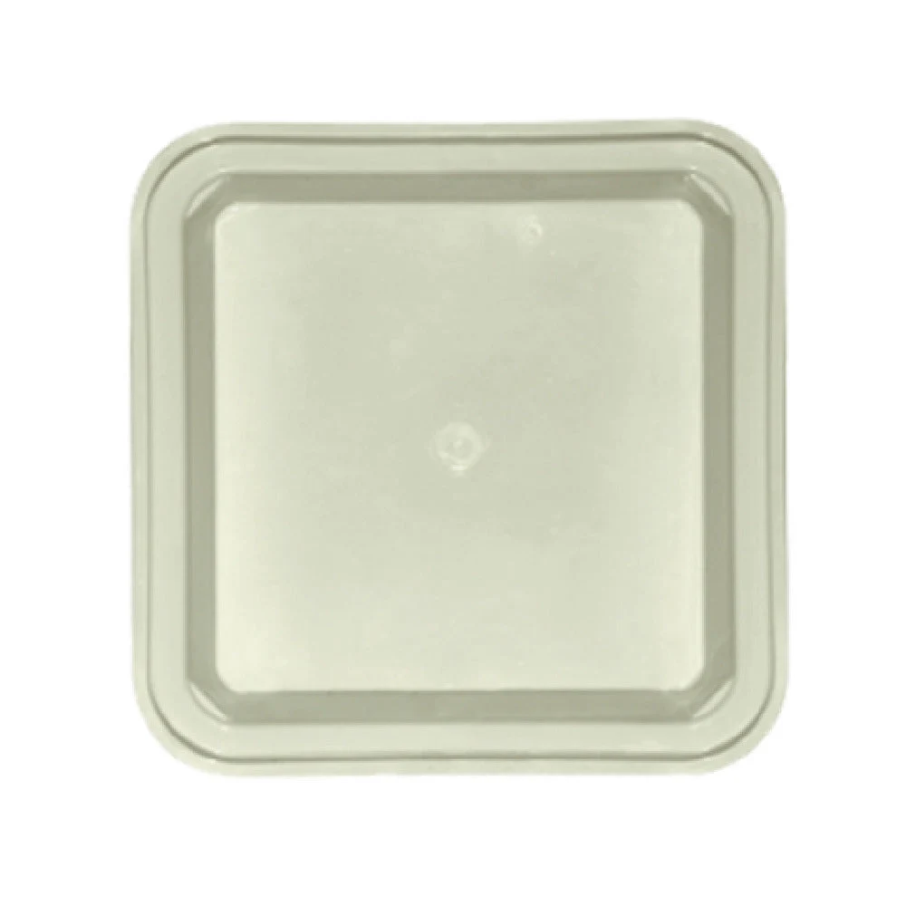 BauscherHepp 41.8048.1250 Square Plate Cover Plastic High Cooling Grey Beige