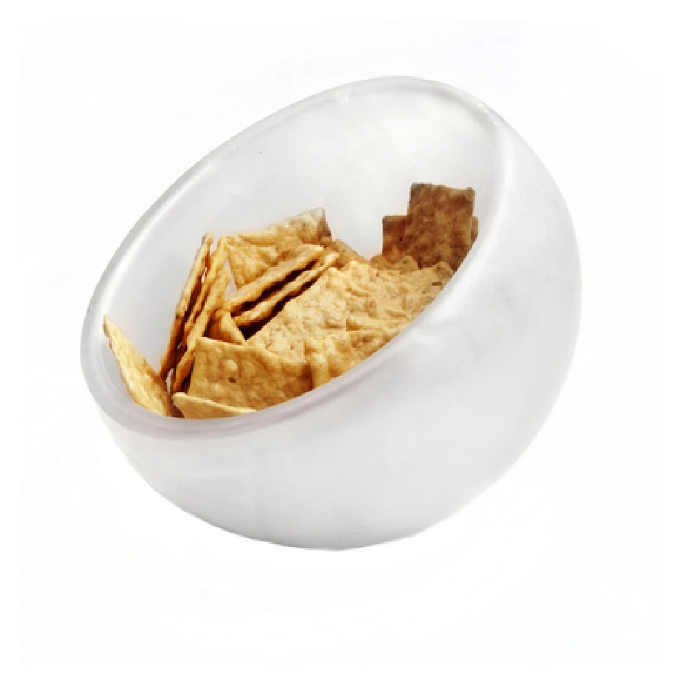 Steelite KMK1024SH 6-1/2 Inch Bowl Plastic Slant Smooth Dishwasher Safe