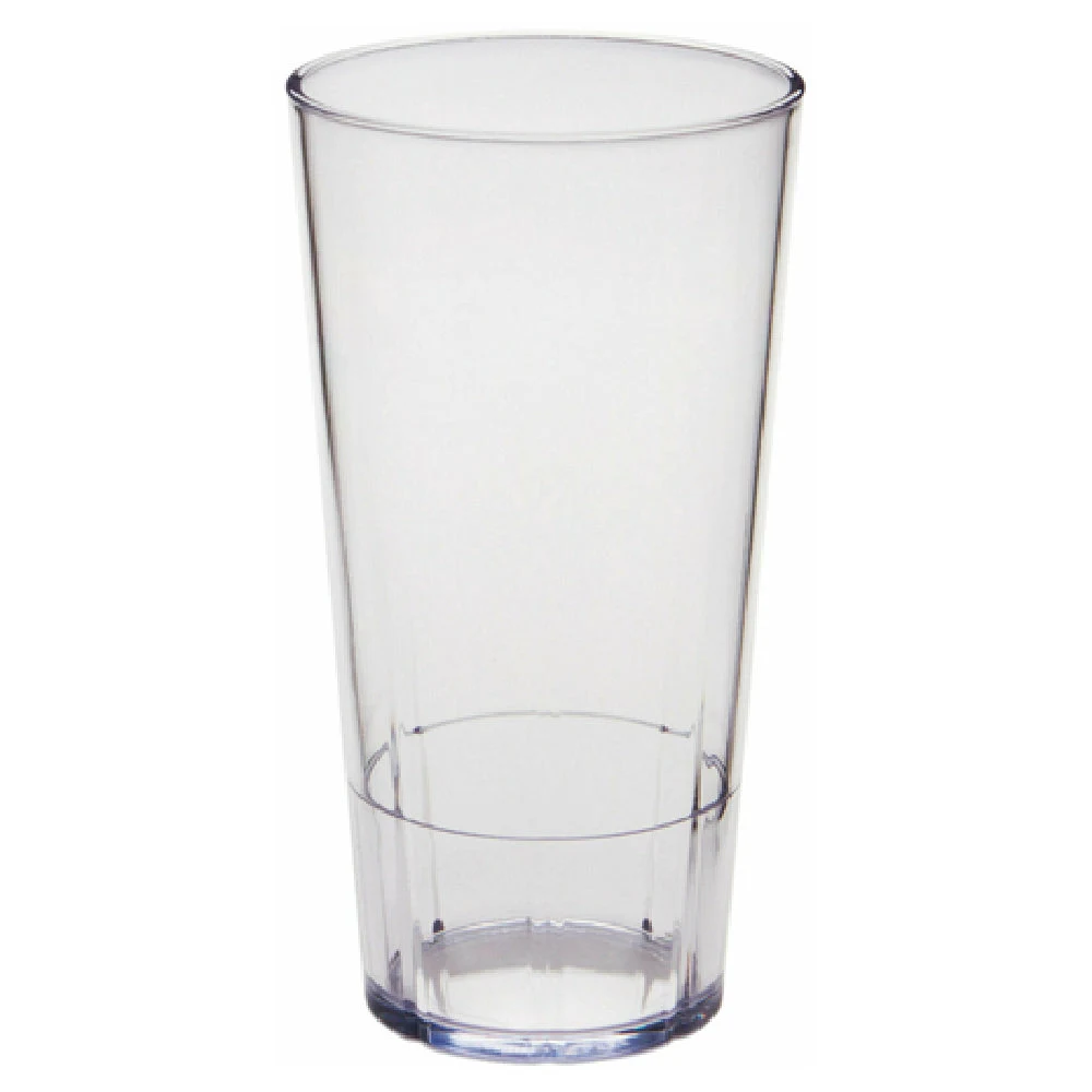 Cambro LDT22152 22 Oz Clear Tumbler Impact Resistant Plastic with Stacking Ring