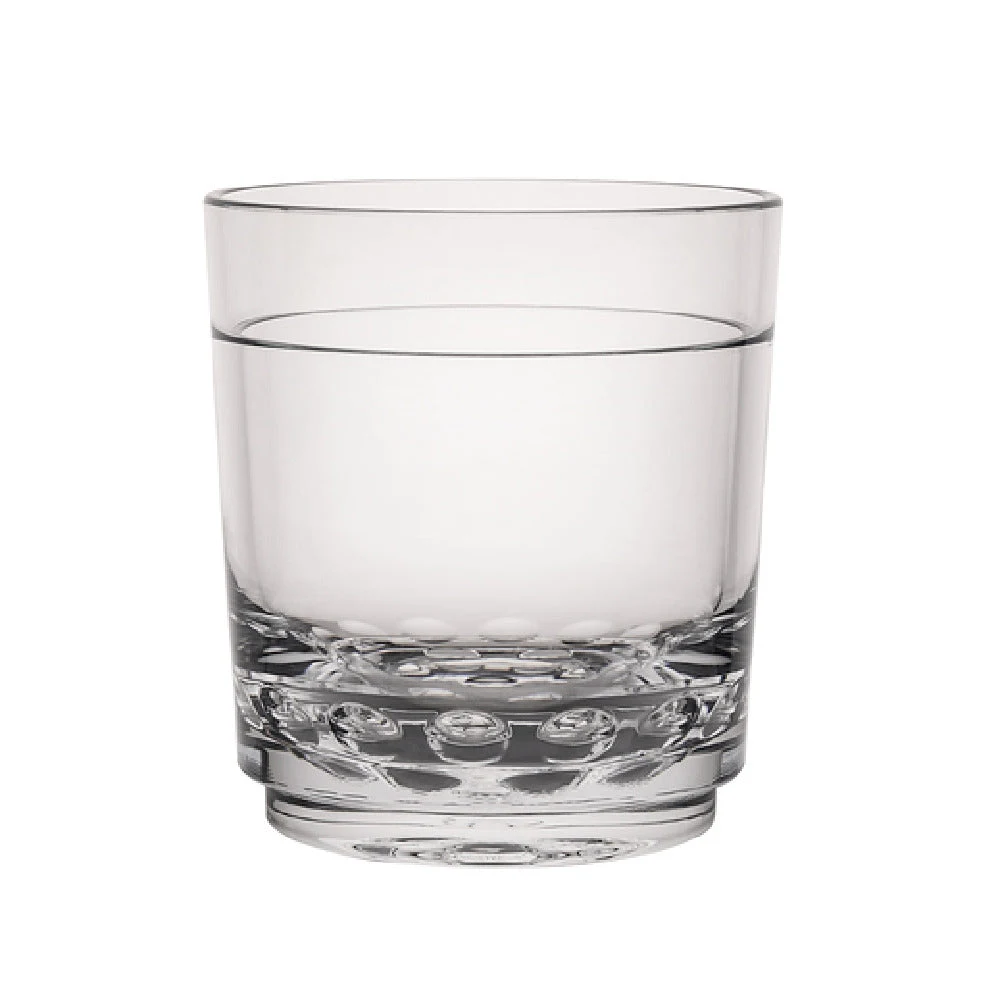 Steelite 7030DR002 7.0 Oz Clear Aspen Tumbler Polycrystal 2 Dozen Cases