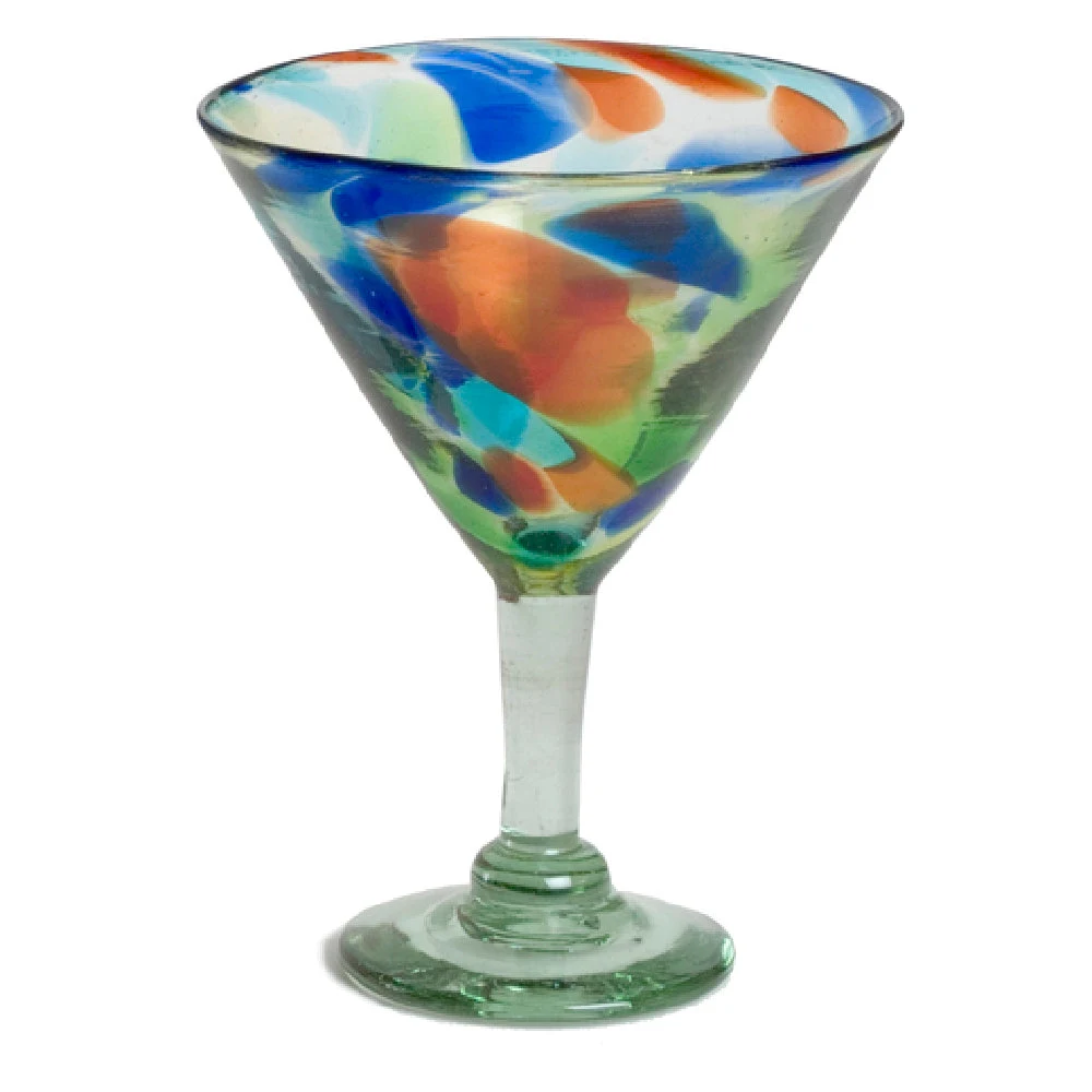 Orion Trading & Design G266-MM Confetti Classic Margarita Glass 15 Oz. 5-1/2