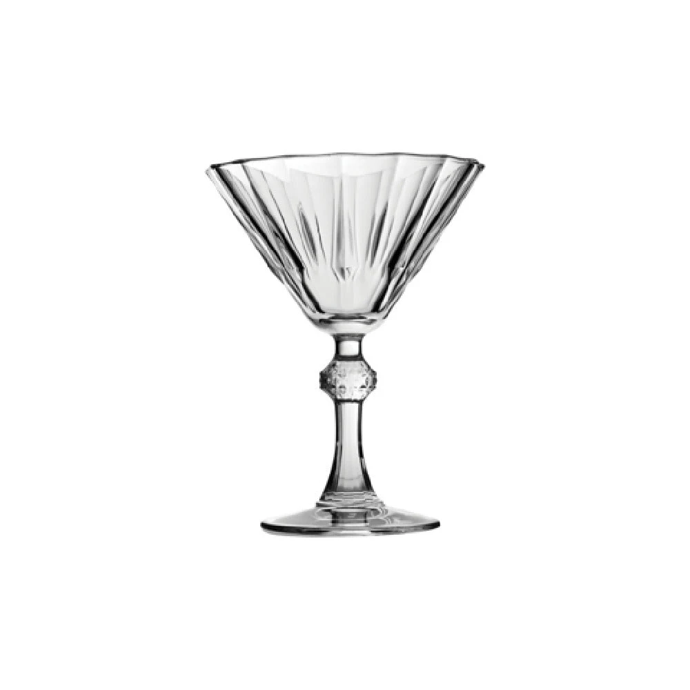 Steelite P440099 8.0 Oz. Martini Glass Clear Soda Lime 2 Dozen Packs