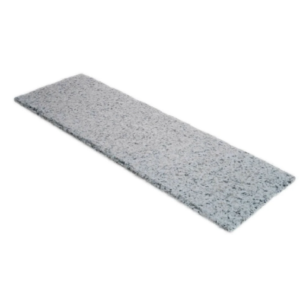 GET Enterprises WDR107 19-3/5 Inch Rectangular Melamine Serving Tray with Terrazzo Moonstone Finish