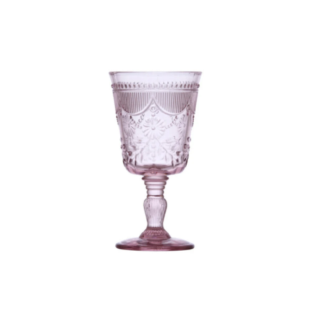 Fortessa RRPG.DEBUPK.03 10 Oz Bone China Goblet Pink - 24 Packs