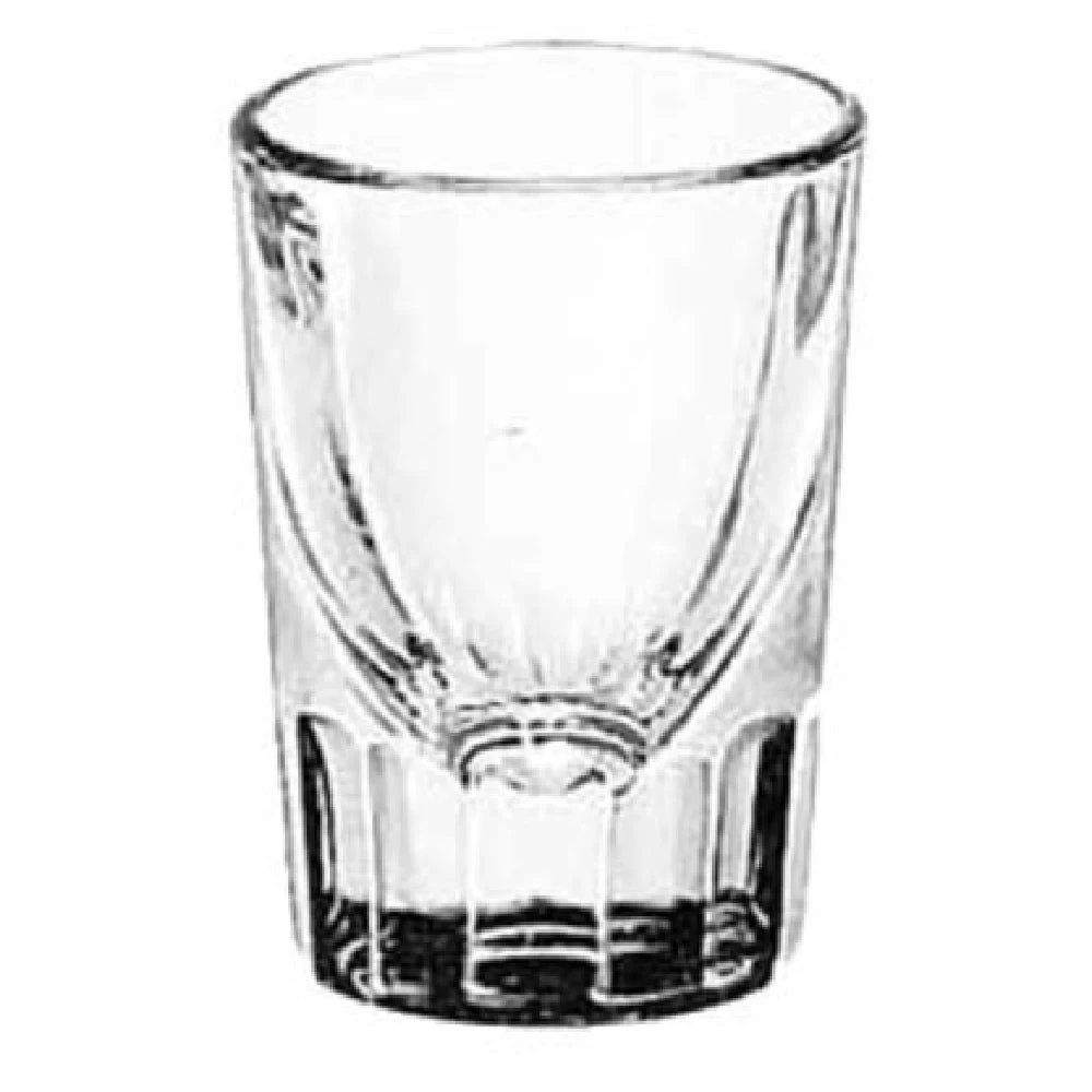 Libbey 5126 2 Oz Fluted Shot Glass Durable Tempered Glass 48 Bundles