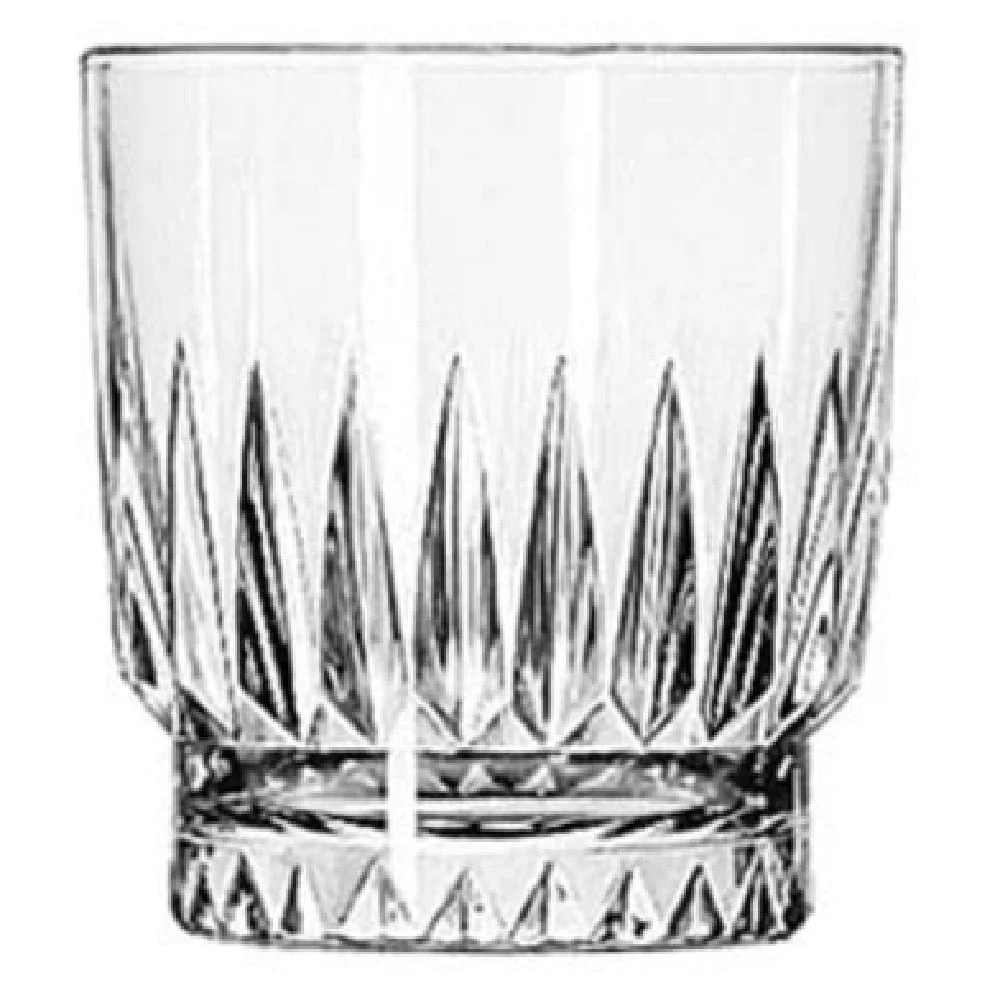 Libbey 15457 10 Oz Glass DuraTuff Rocks with Winchester Finish