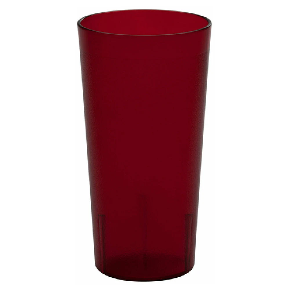 Cambro 2000P2156 22 Oz Colorware Tumbler with Textured Red Finish