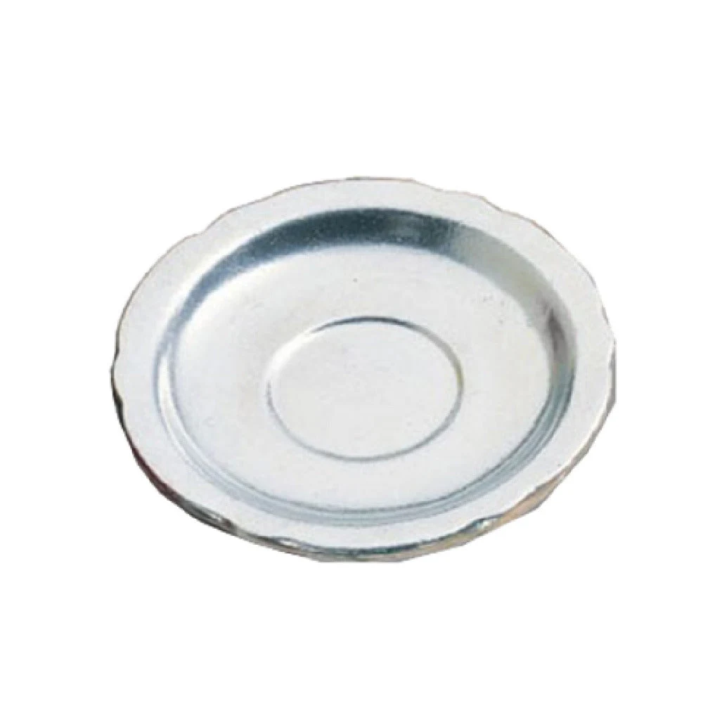 Bon Chef 1029IVY 5-1/4 Inch Saucer Aluminum Ceramic-look Coating Sandstone Ivory