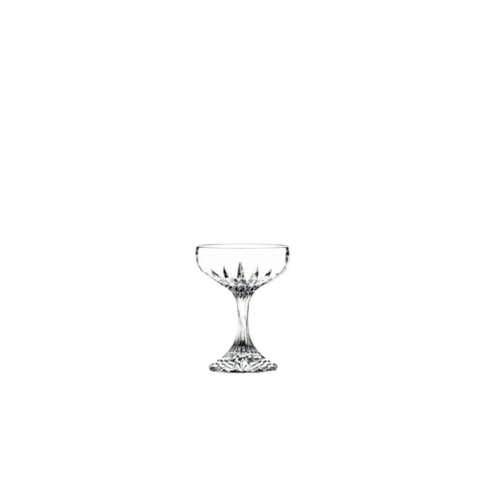 Hospitality Brands HU5034-012 6 Oz Unbreakable Coupe Glass with Dishwasher Safe Polycarbonate