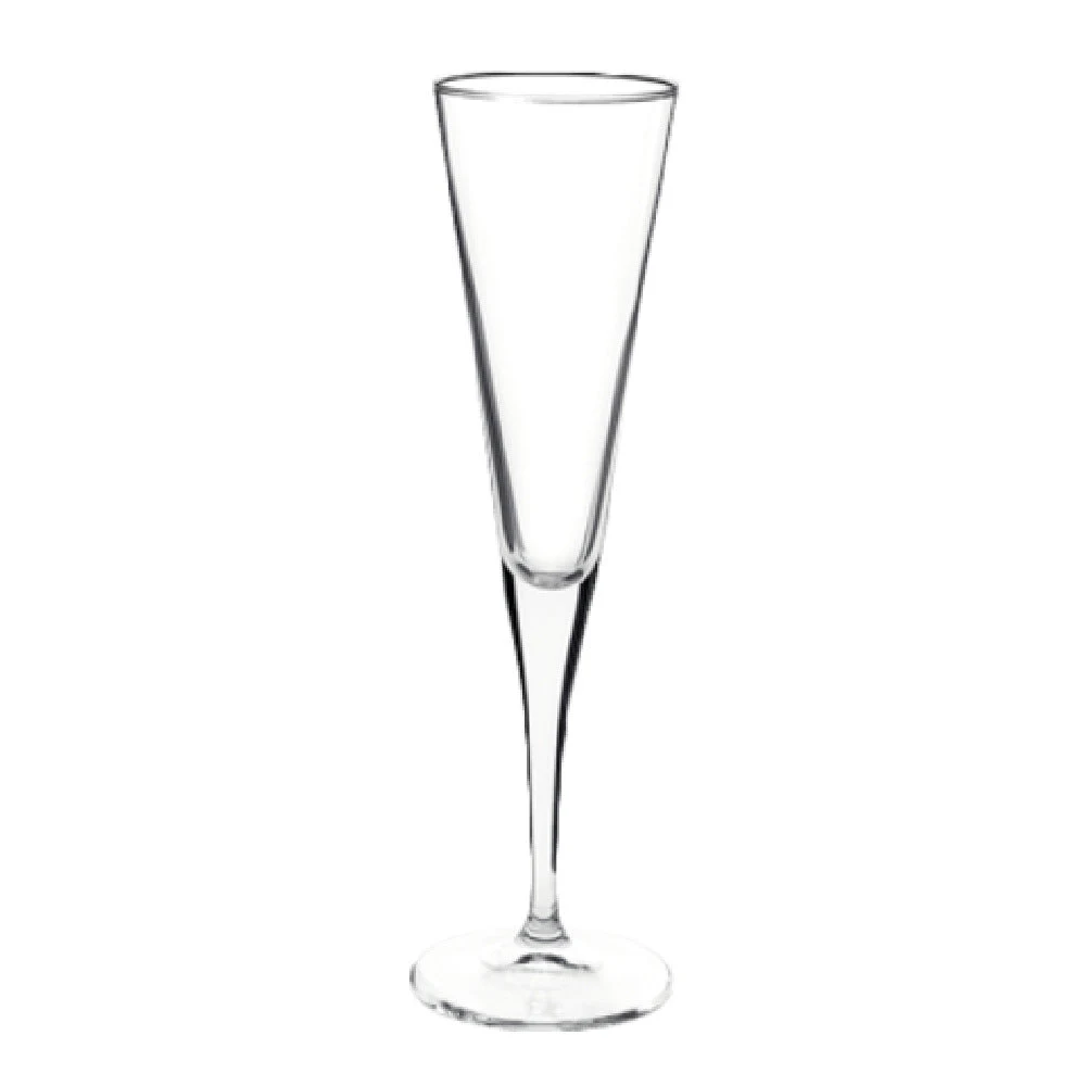Steelite 4945Q402 5.5 Oz Champagne Glass Soda Lime Flute - 12 Packs