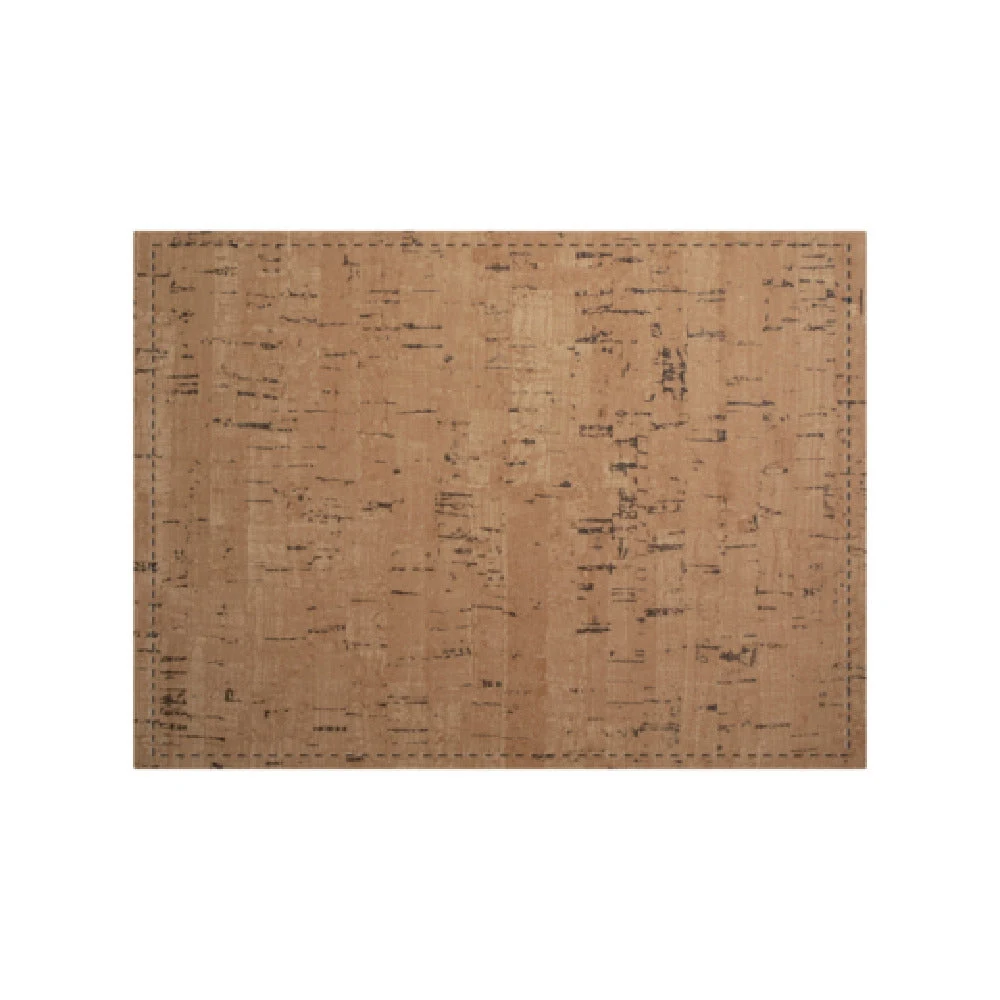 Risch TABLEMAT-VINO 15Inch Vino Faux-cork Placemat Rigid Hardboard Non-Skid Backing