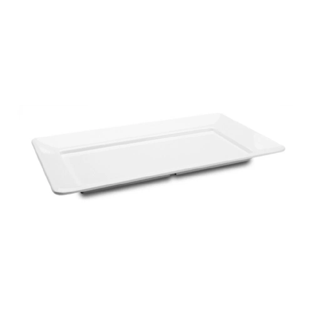 Steelite DFTRC2112AS020 21 Inch Tray Melamine Rectangular White 5 Packs