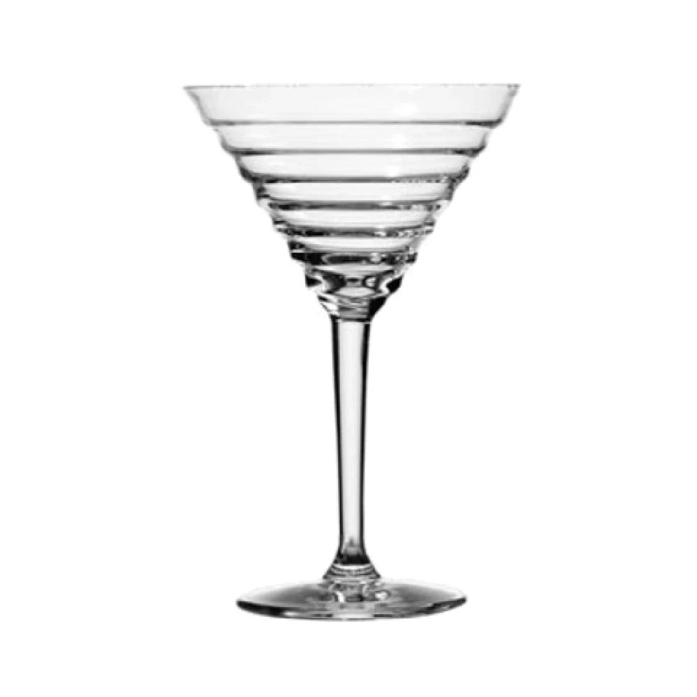 Anchor Hocking 80278X 9 Oz Glass Cocktail Martini with Pulled Stem
