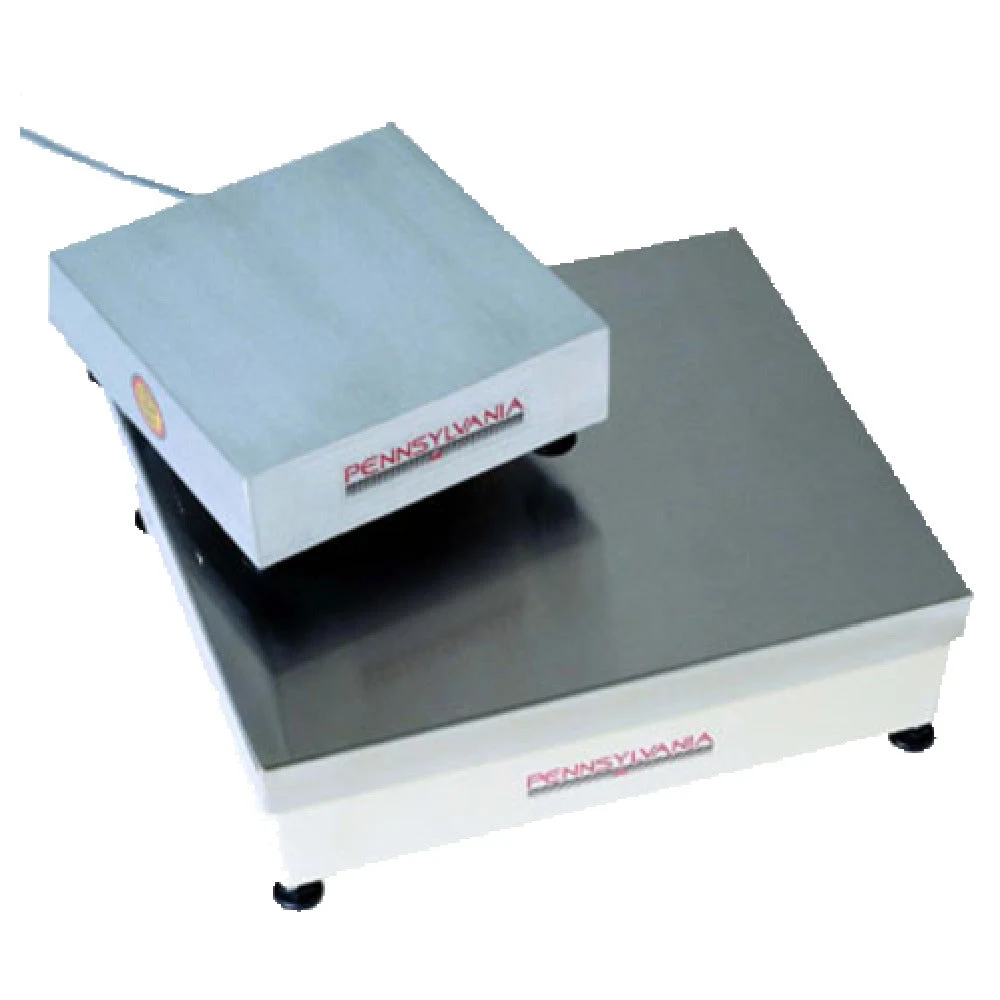 Penn Scale 7000 12 Inch Receiving Scale Cast Aluminum 10 to 200 lb Capacity with Remote Platform