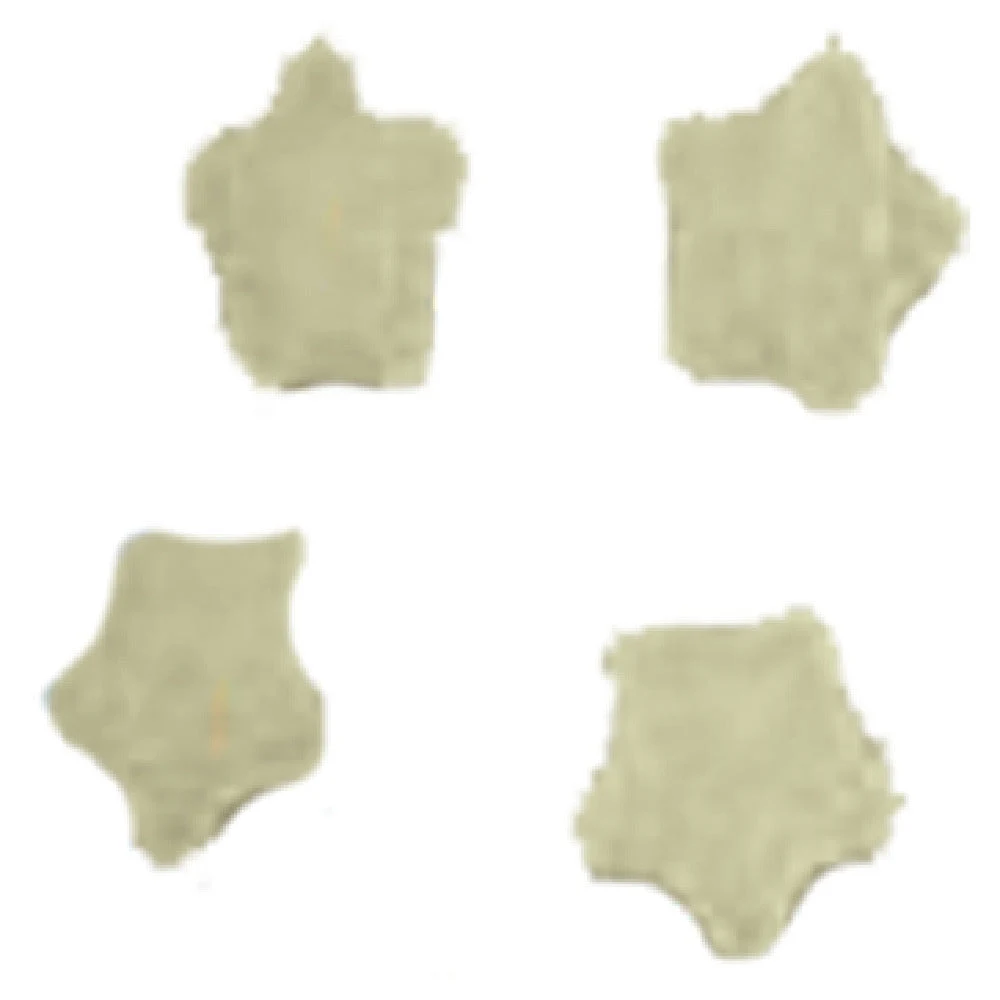 Arcobaleno Pasta Equipment AMFE50#324 4.5mm Stars Bronze Pasta Die