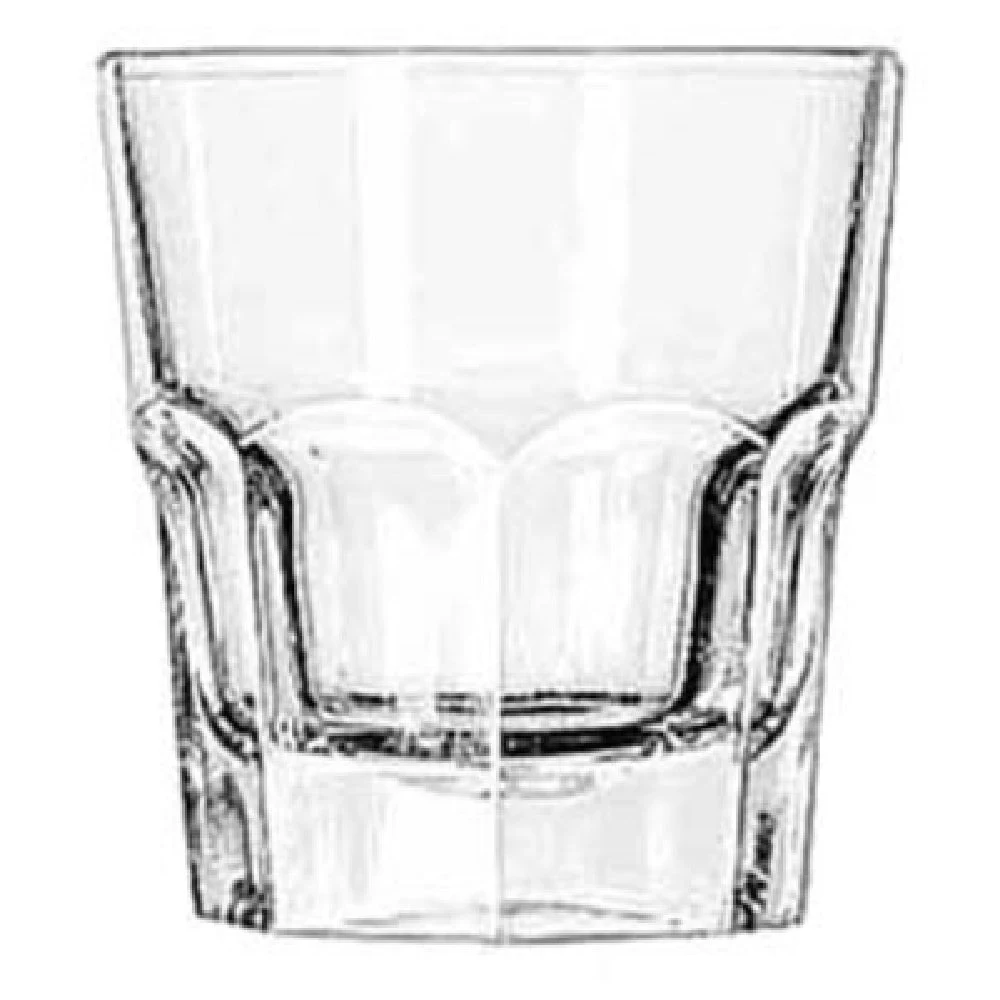 Libbey 15231 9 Oz Rocks Glass DuraTuff Gibraltar Clear Glass - Tall
