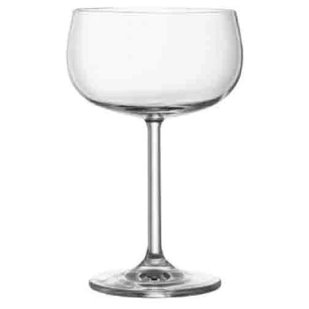 Anchor Hocking 4LS12CU12 12 Oz Champagne Coupe Clear Glass Rims 24 Packs