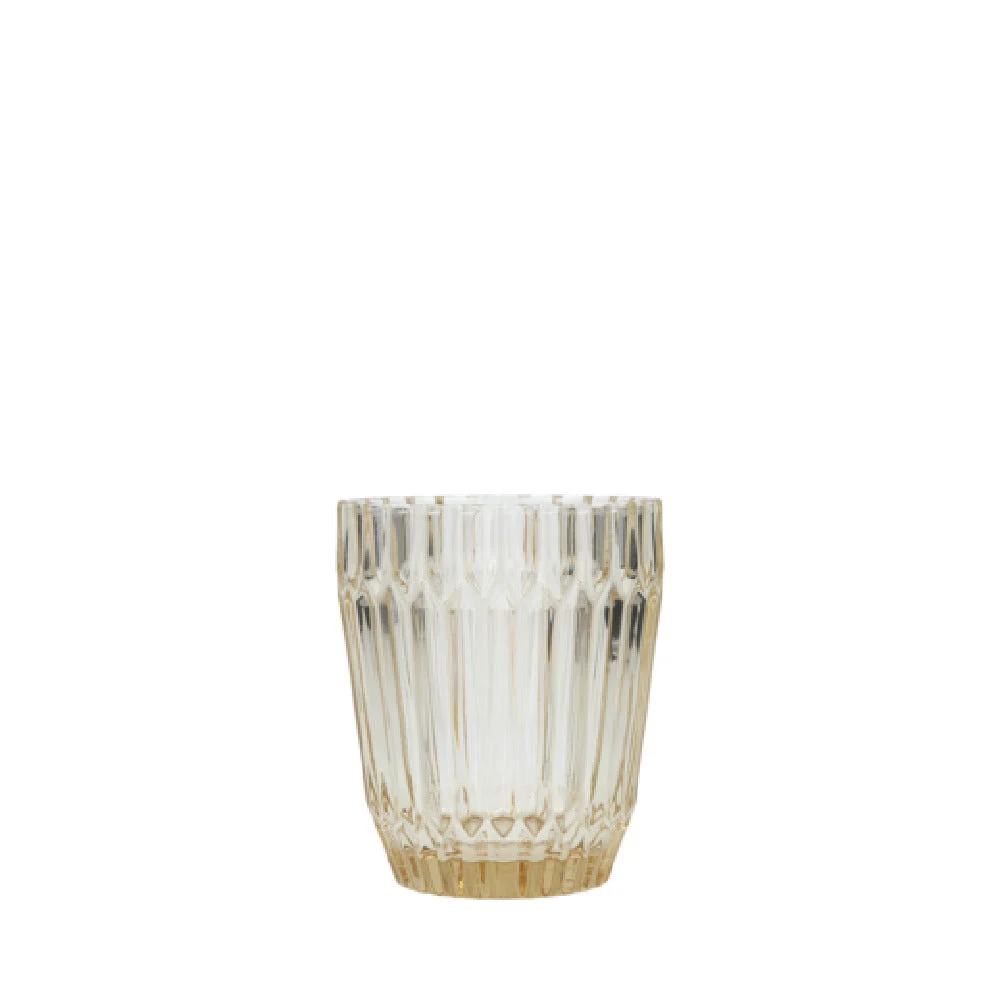 Fortessa ARCHIE.GG.04 Archie Ginger Gold Double Old Fashioned Glass 12.5 Oz. Dishwasher Safe (6 Each Per Case)