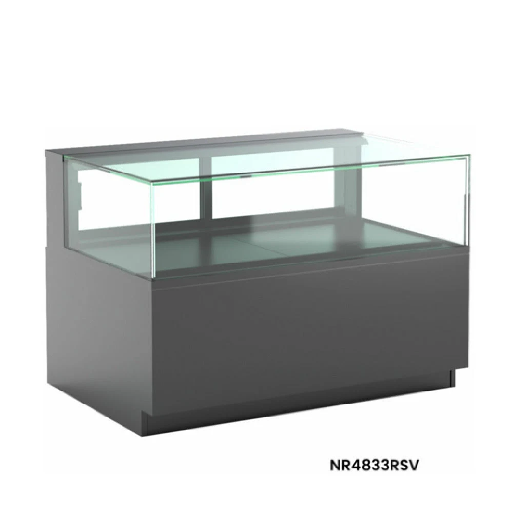 Structural Concepts NR4833RSV 48 Inch Freestanding Display Case with LED Light