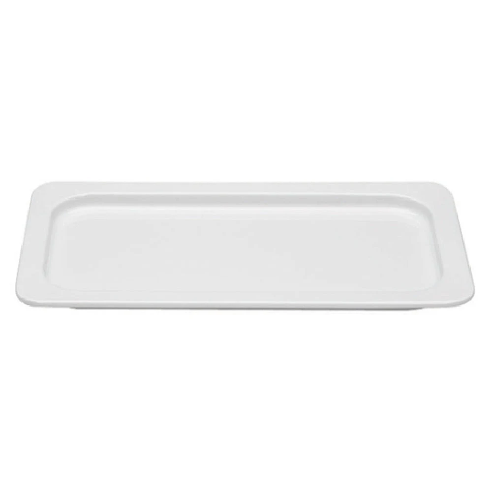 BauscherHepp 302617 GN Pan 1/3 Size Flat Porcelain White 12-4/5 Inch Long