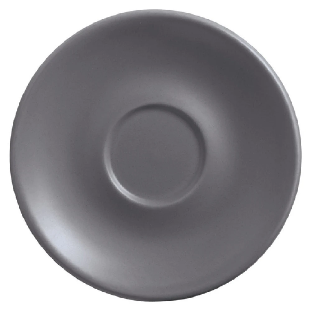 Libbey DRI-14-G 6 Inch Saucer Round Porcelain Satin Matte Driftstone