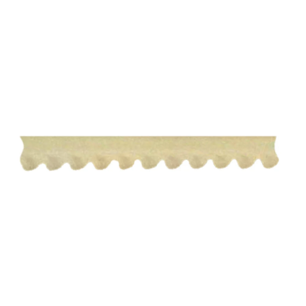 Arcobaleno Pasta Equipment AEX18 and AEX20#50 8.5mm Mafalde Extruder Die Bronze