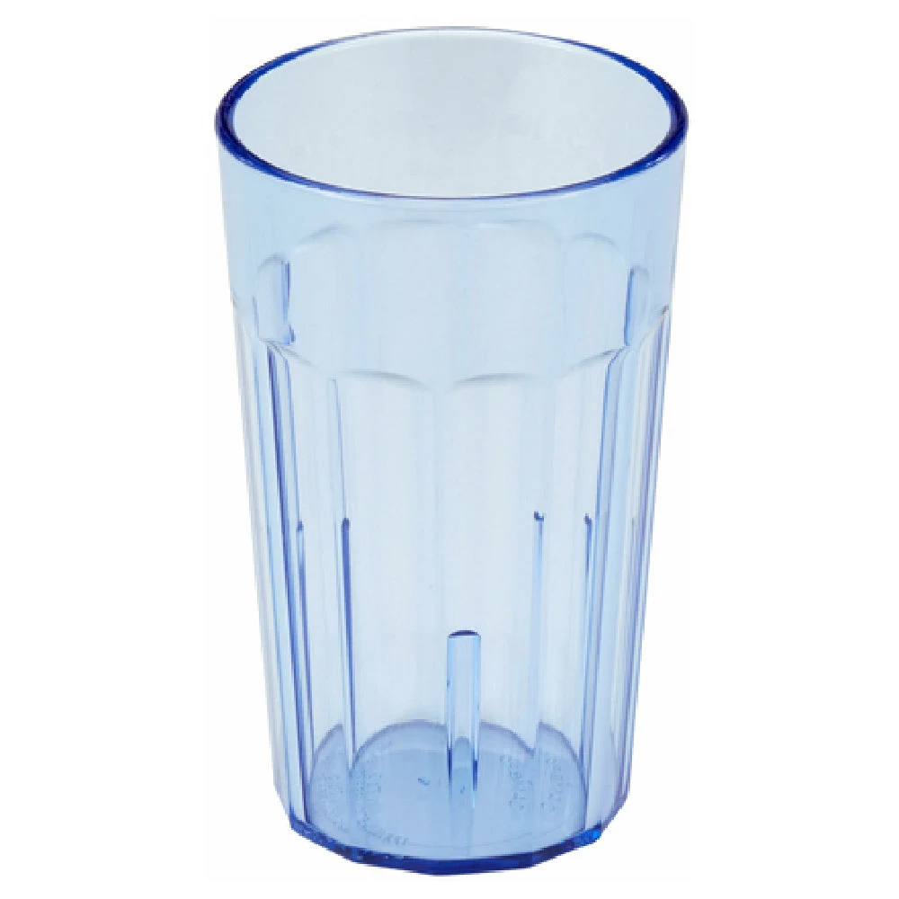 Cambro NT20401 22 Oz Fluted Tumbler Impact Resistant Plastic Slate Blue