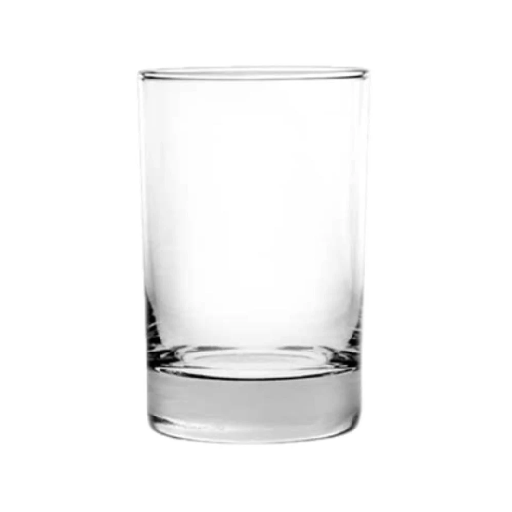 International Tableware 24 6-1/5 Oz Juice Glass Clear Glass Stemless with Durable Design