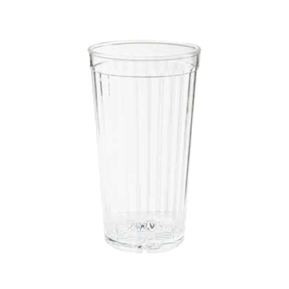 GET Enterprises 8820-1-CL 20 Oz Textured Stackable Tumbler Clear SAN