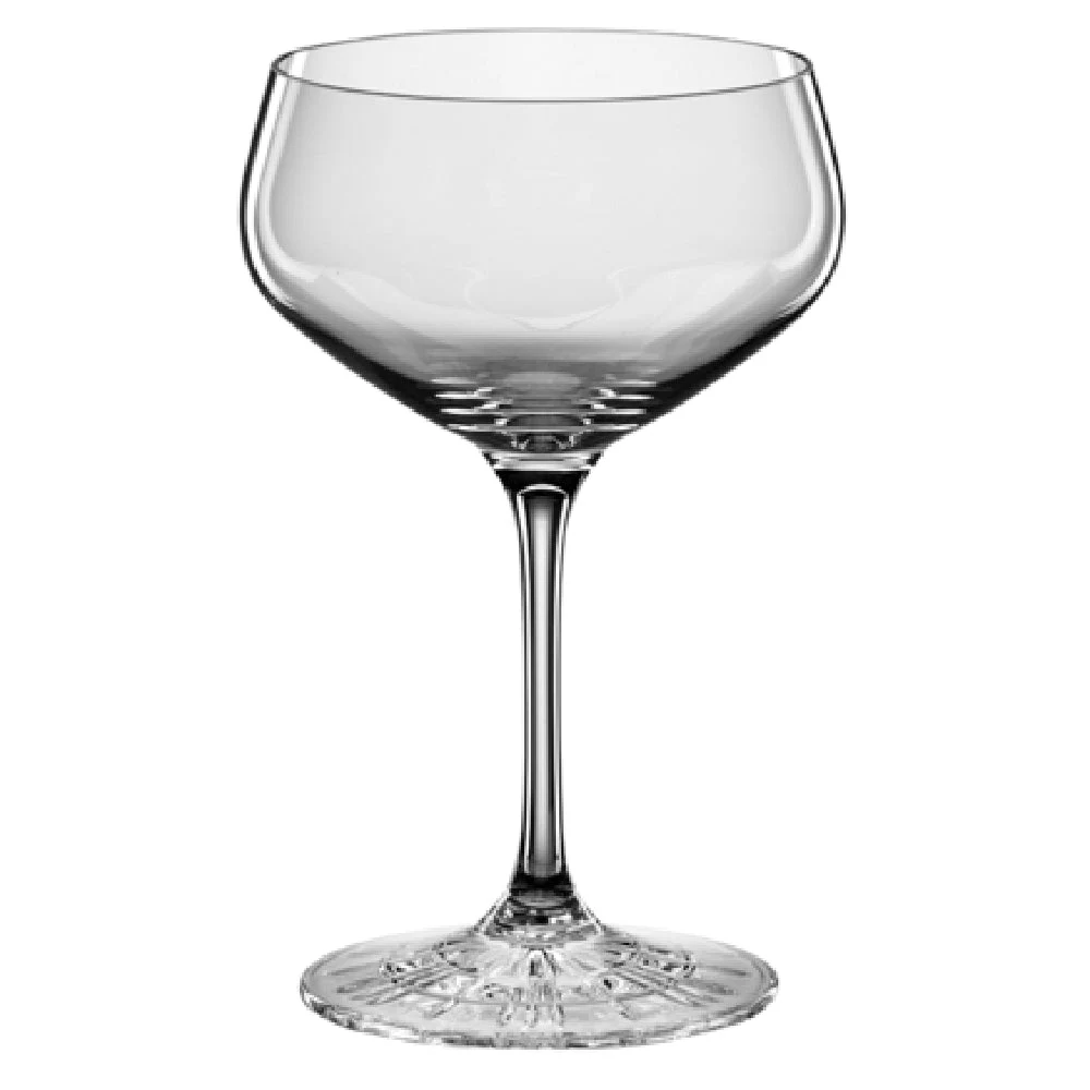Libbey 4508008 8 Oz Coupe Glass Break Resistant Crystal Dishwasher Safe