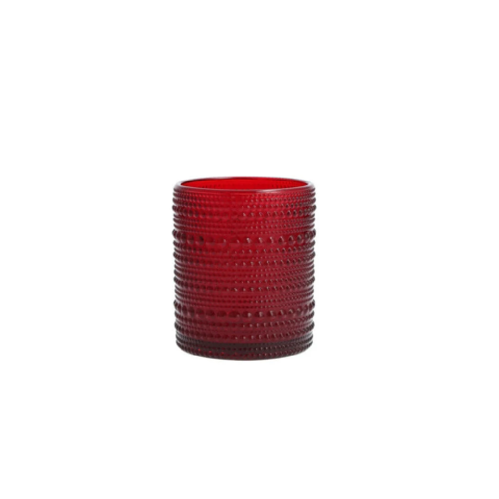 Fortessa DV.JUPITERRD.04 10 Oz Red Old Fashioned Glass 24 Packs
