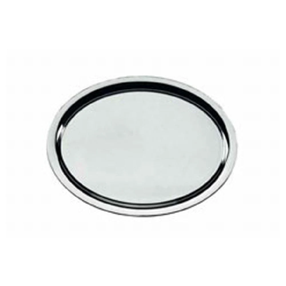 BauscherHepp 19.7542.6440 10-1/2 Inch Serving Tray Oval Silver-Plated Metal