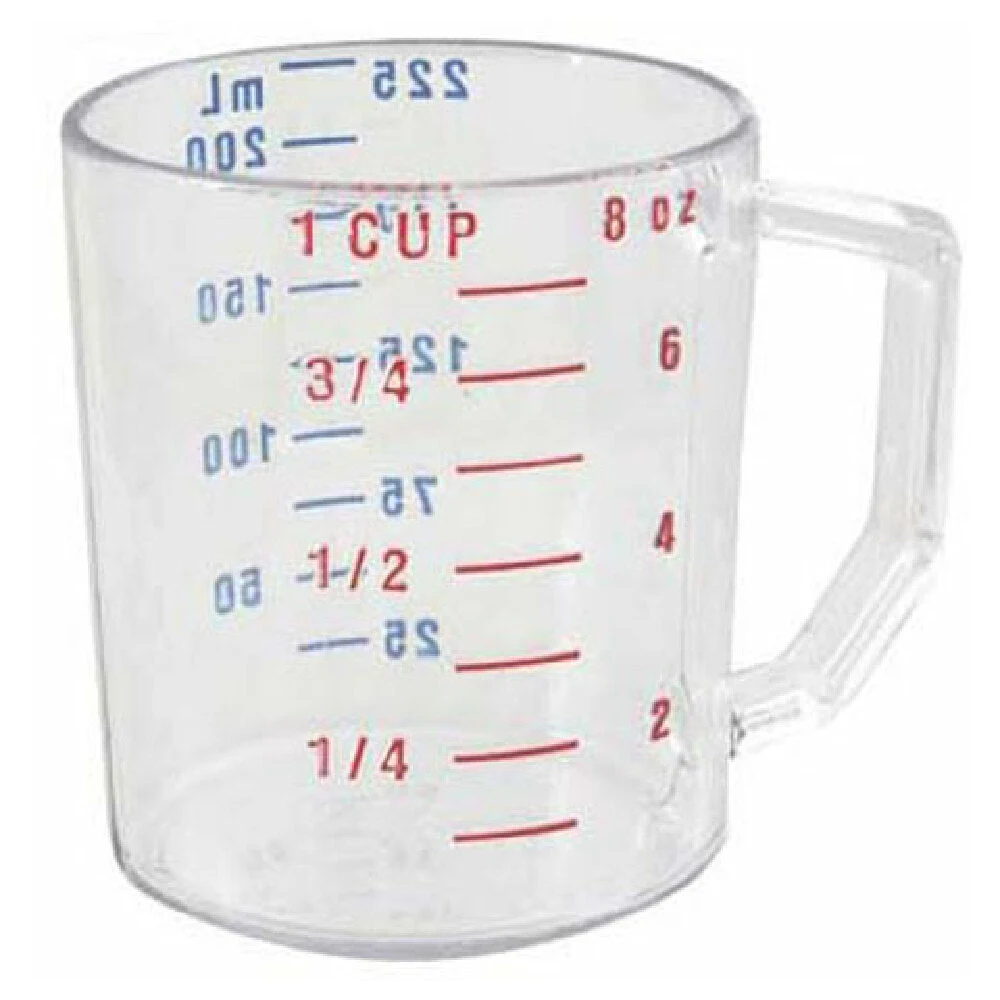 Rubbermaid RBMD3210 Cup Measuring(1 Cup Dry Clear)