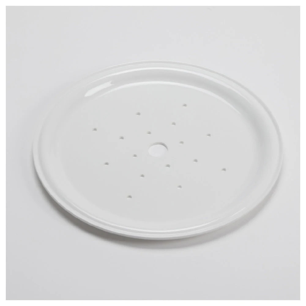 American Metalcraft MDT12W 12-3/8 Inch Seafood Tray Melamine White with Drip Containment