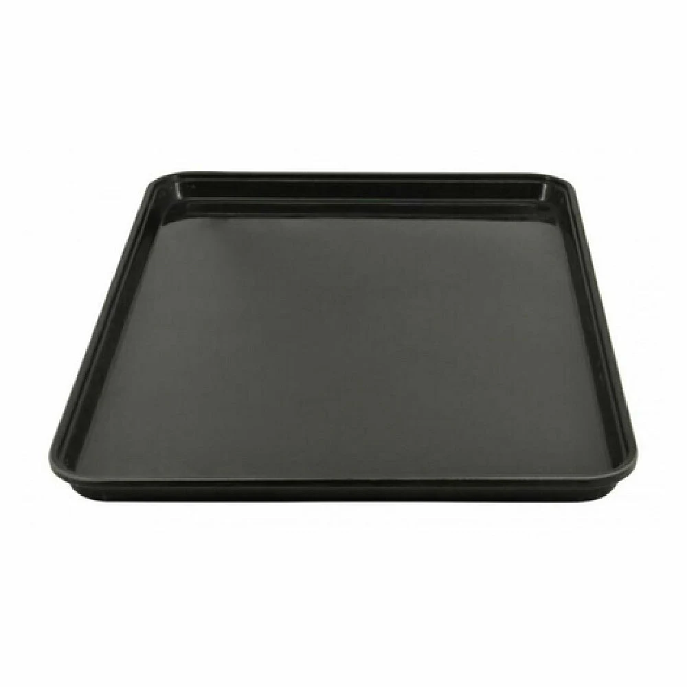 Omcan 24383 17-3/4 Inch Length Fiberglass Display Tray Black