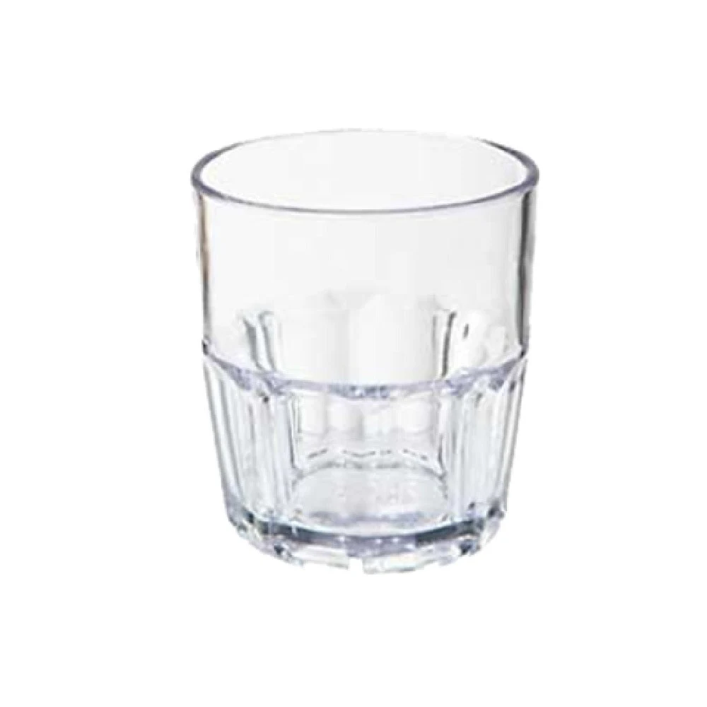 GET Enterprises 9909-1-CL 9 Oz Rock Tumbler Clear BPA Free SAN Plastic