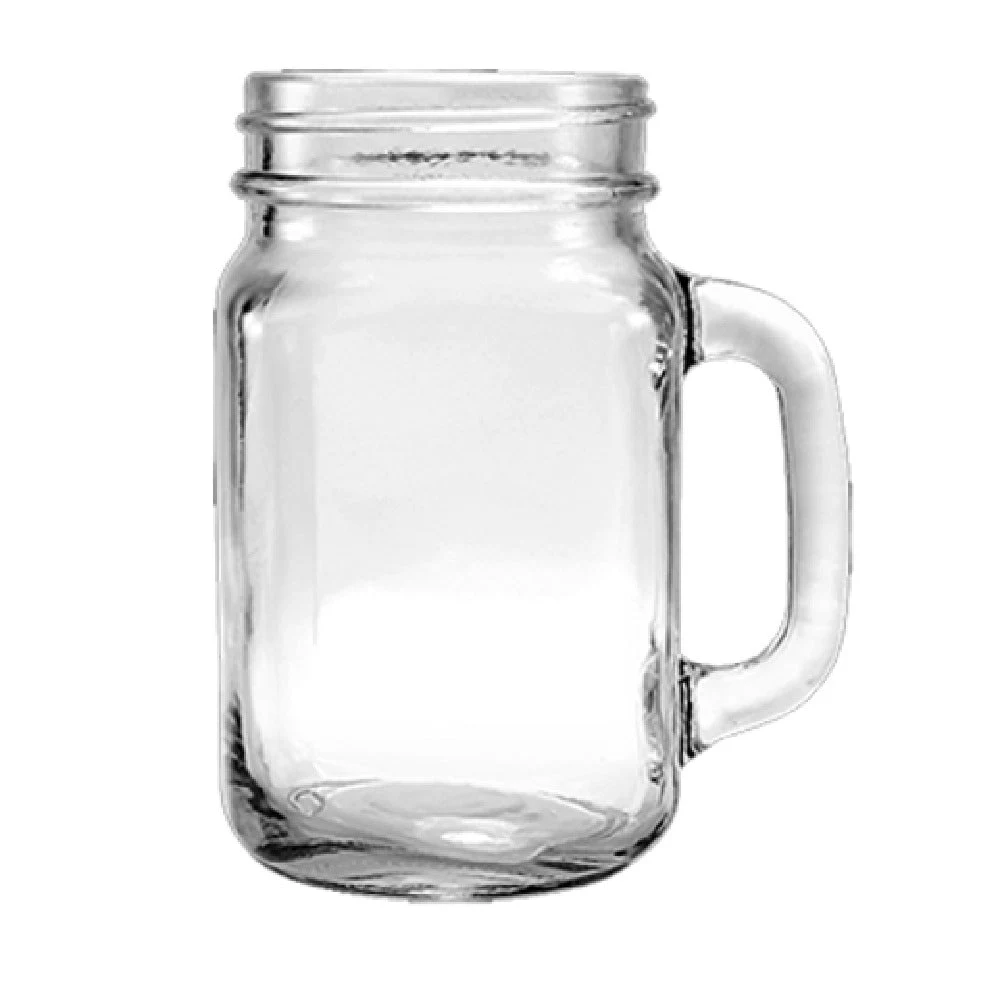 International Tableware 1322 20 Oz Mason Jar Glass with Handle (24pcs/Case)