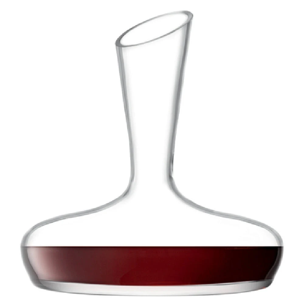 Hospitality Brands HGLWU10-001 83 Oz Decanter Carafe Handmade Lead Free Crystal