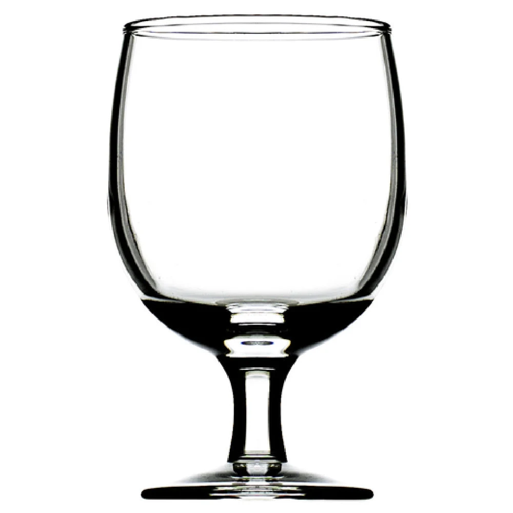 Hospitality Brands HGV0241-012 6.5 Oz Goblet Glass Fully Tempered Stackable