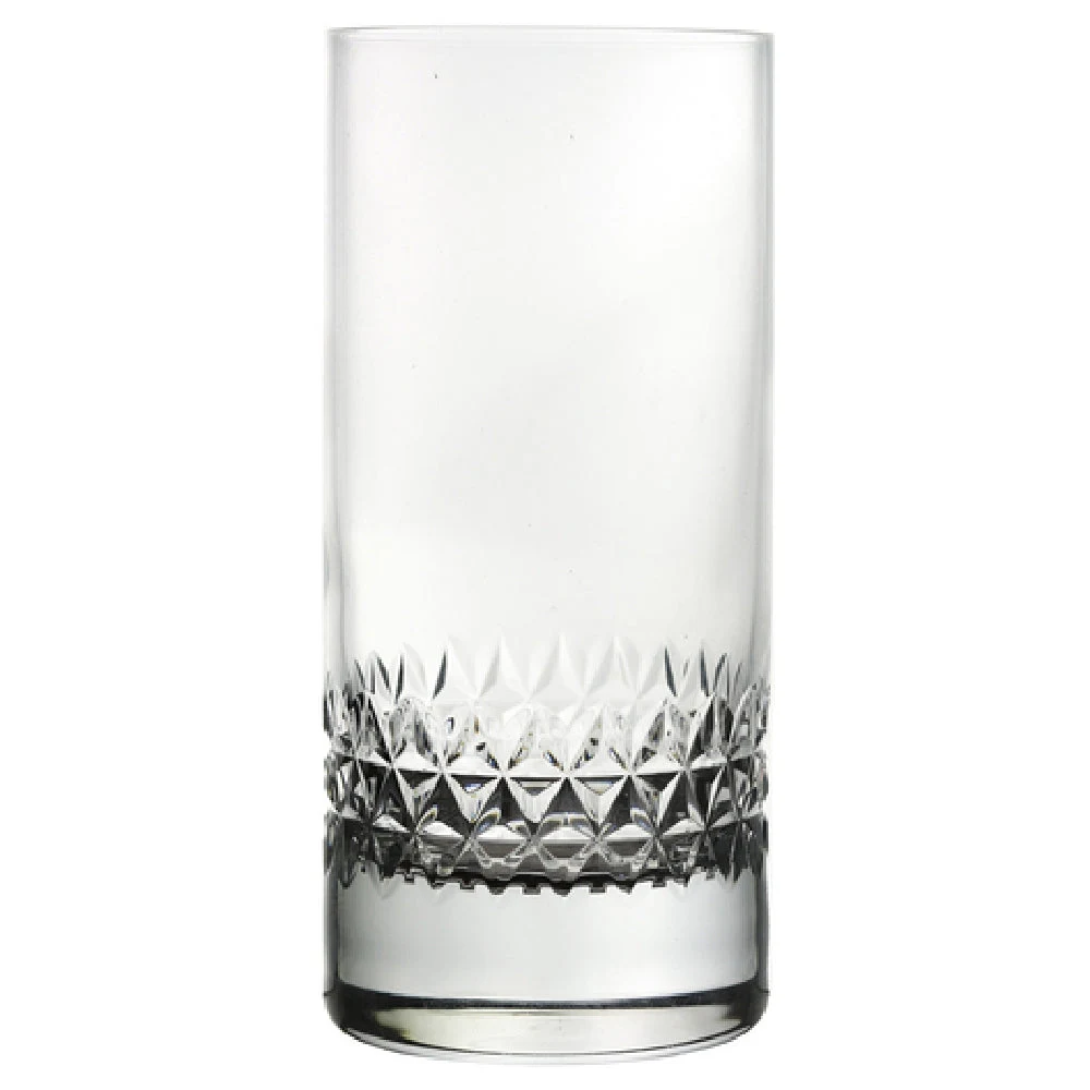 Hospitality Brands HGRGFHU350-006 12 oz Lead-Free Crystal Ultra Hi-Ball Glass