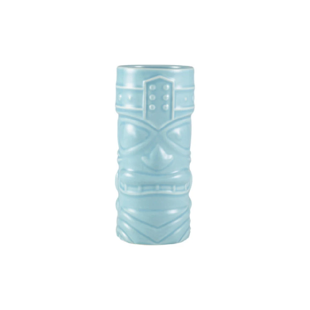 Steelite GWTKM400BL 14 Oz Blue Stoneware Tiki Mug with Durable Design
