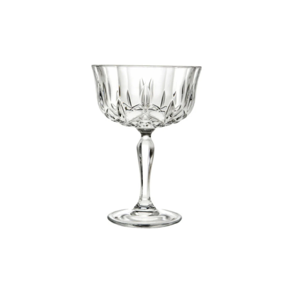Steelite 672RCR364 8 Oz Champagne Saucer Lead Free Crystal Classic Coupe