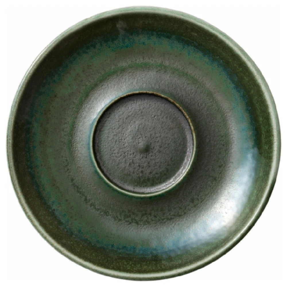 Libbey 801693441000103 6.1 Inch Round Saucer Porcelain Avocado